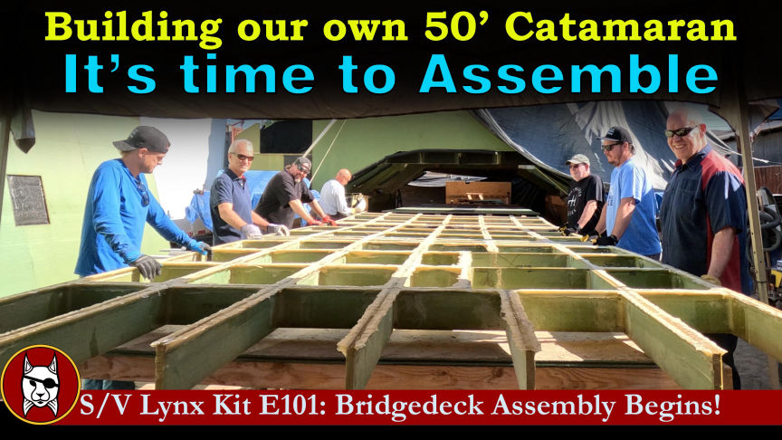 Bridge Deck Assembly Begins