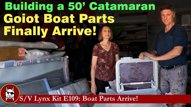 Boat Parts Arrive