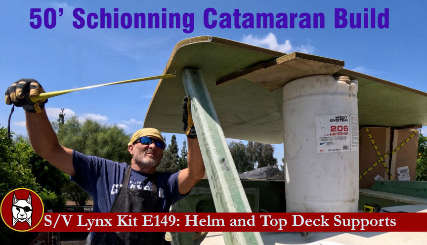 Helm and Top Deck Supports