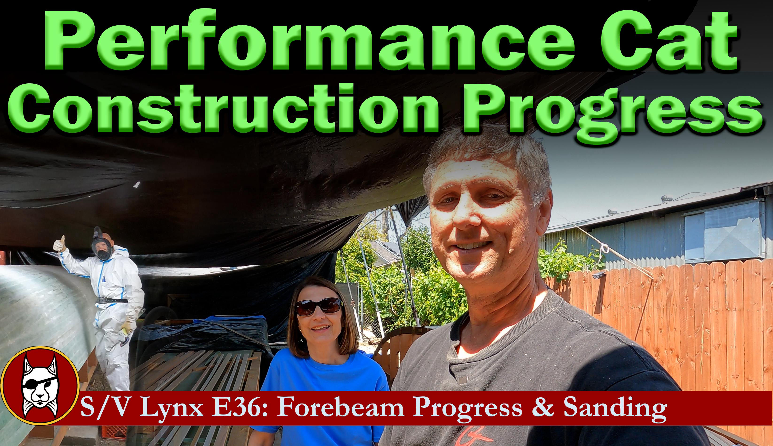 Forebeam Progress and Sanding