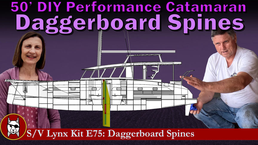 Daggerboard Spines