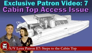 Steps to the Cabin Top